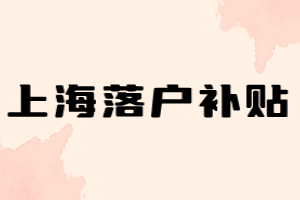 2023年上海人才引進(jìn)補(bǔ)貼，落戶不要錯(cuò)過！