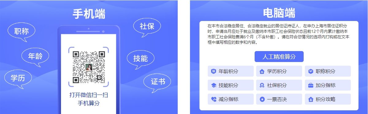 2024年上海居住證積分120分怎么算？4大湊分方案介紹（學(xué)歷/技能/社保/企業(yè)納稅）